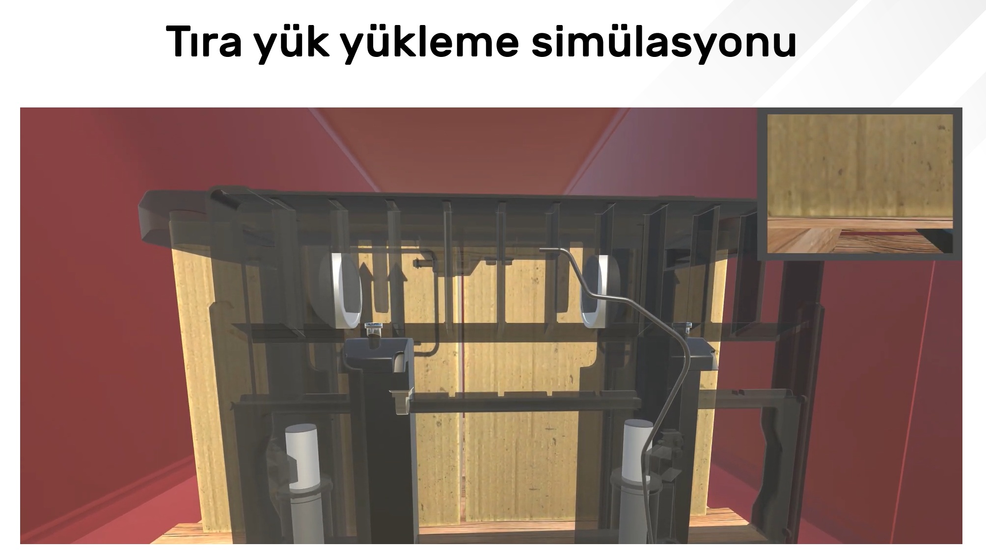 tıra yük yükleme