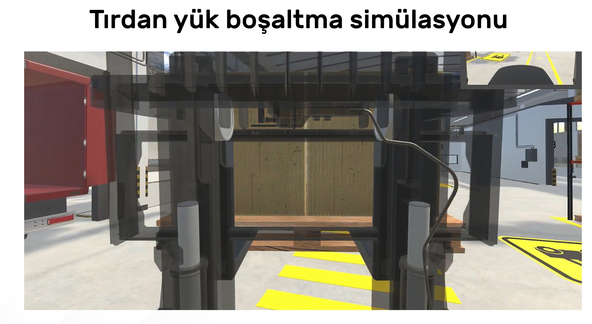 tırdan yük boşaltma